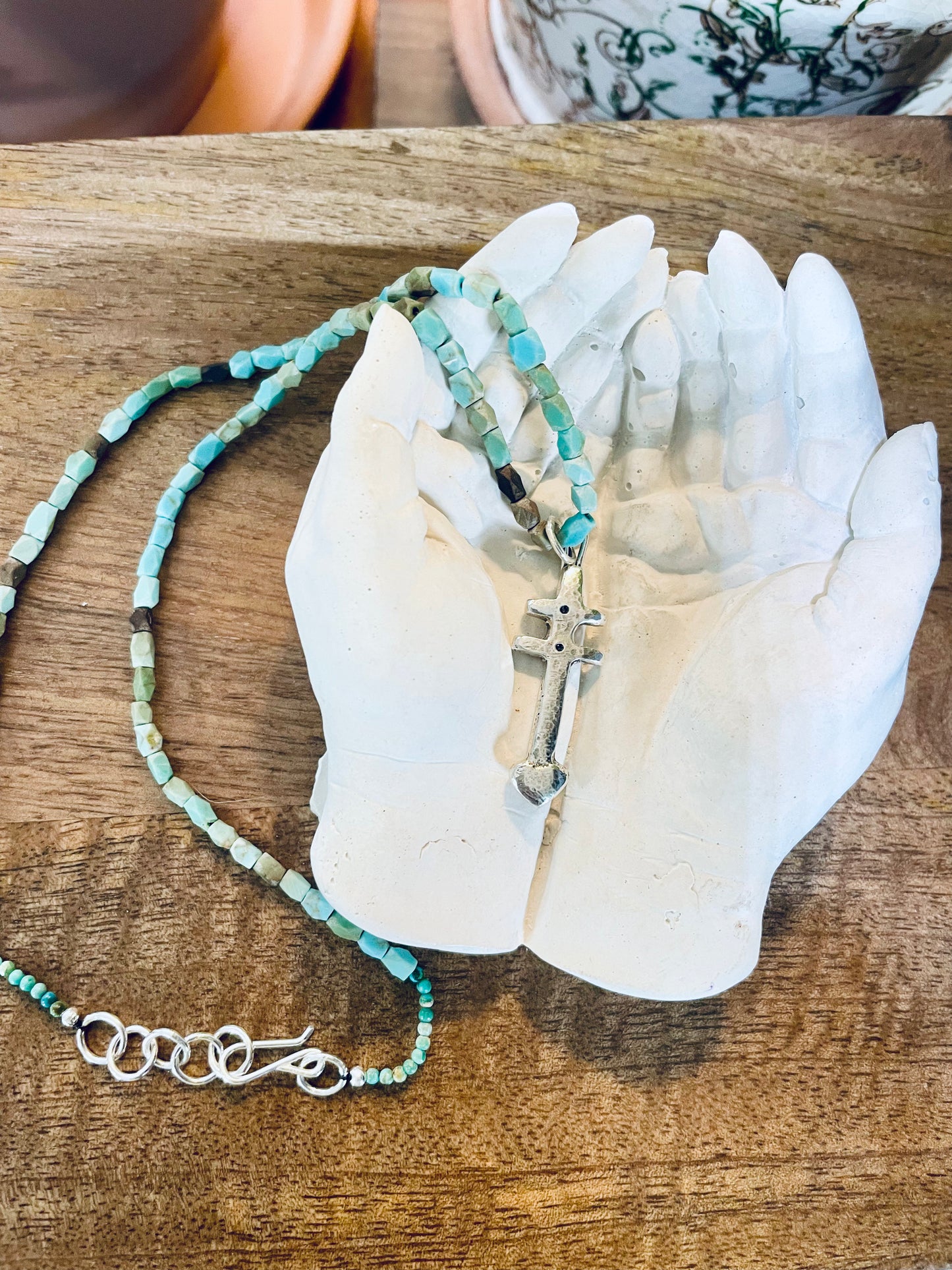 Pueblo Cross Necklace